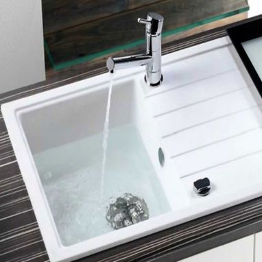 FABIANO Кухонная мойка Classic 78x50 Alpine White (8221.301.0317)